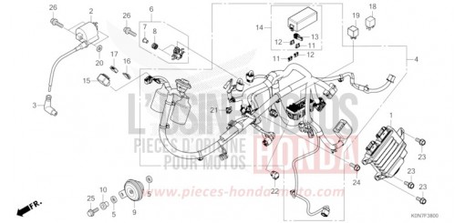 WIRE HARNESS CBF125MM de 2021